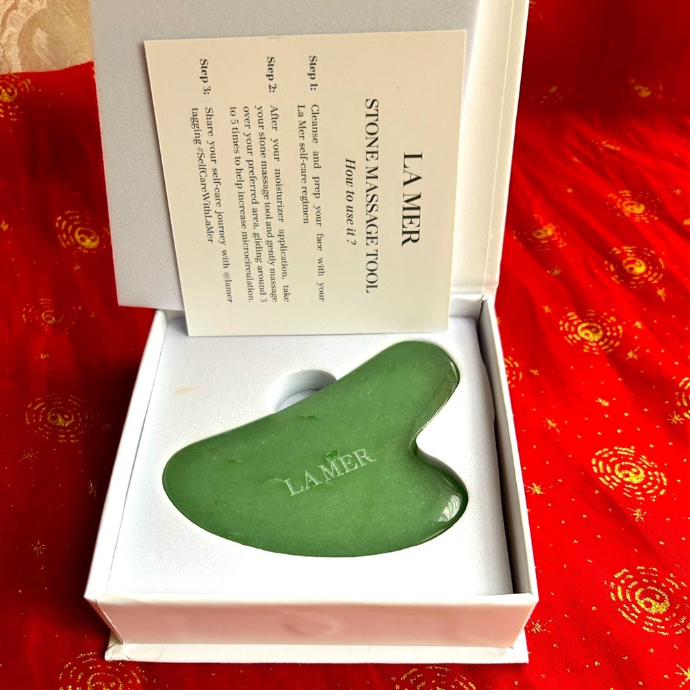 Now On Sale! La Mer Jade Gua Sha Skin Massage Tool New In Box